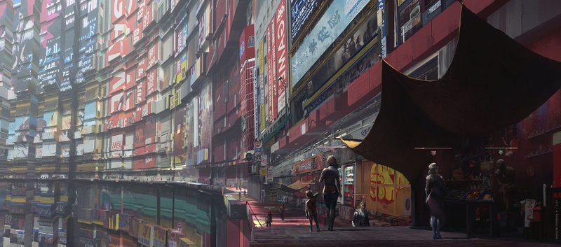 Illustration for article titled Our Sci-Fi Future Has No Trees, But Plenty Of Ads